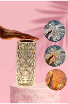 Sevgililer Gününe Özel Romantik Kristal Gece Lambası Sevgiliye Hediye