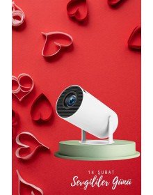 Sevgiliye Özel Hediye Ayaklı Sinema Projektörü Projeksiyon