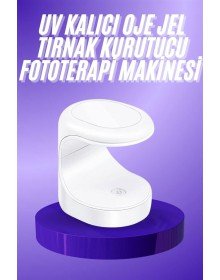 Seyehat Tipi Mini Oje Kurutucu Ultraviole Mor Işık Protez Tırnak Kurutucu