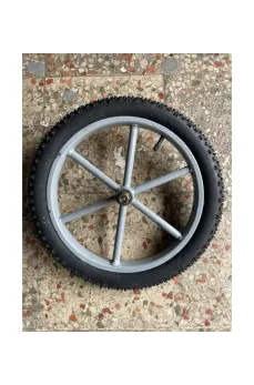 Seyyar Tezgah / Araba Tekerleği 40 cm  - Borulu Jant (Jant Boyu:30 cm)