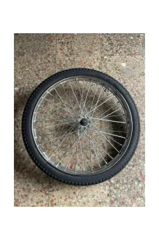 Seyyar Tezgah Araba Tekerleği 65 cm - Telli Jant (Jant Boyu:50 cm)