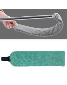 Sihirli Mikrofiber Başlıklı Girintili Yüzey Temizleme Mopu Toz Alma Fırçası