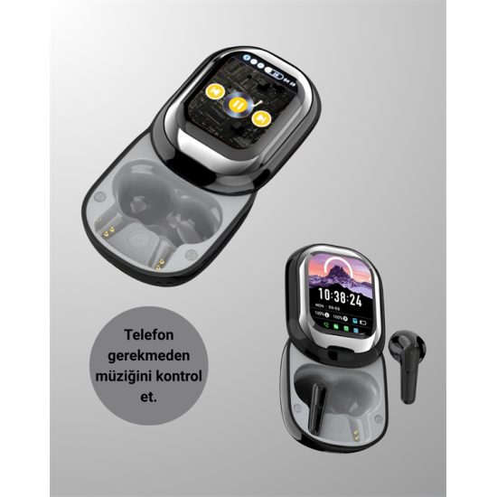 Şık, Akıllı ve Güçlü: LED Ekranlı Kablosuz Kulaklık Seti