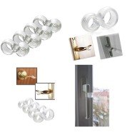 Silikon Kapı & Pencere Vurma Önleyici Stoper Kapı Tamponu 4 Adet