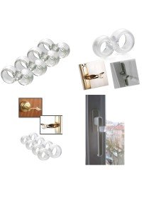 Silikon Kapı & Pencere Vurma Önleyici Stoper Kapı Tamponu 4 Adet