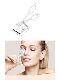 Silikon Uçlu Elektrikli Kirpik Kıvırıcı 2 Sıcaklık Modlu USB Şarjlı Kolay Rimel Kirpik Bigudisi