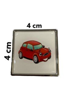 Simge Kare Krom Çekmece Düğmesi