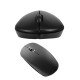 Siyah Kablosuz Mouse Wireless Mouse Minimal Tasarım