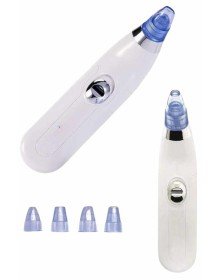 Siyah Nokta Temizleme Cihazı 4 Başlıklı Vakumlu Pilli Ölü Deri Arındırma