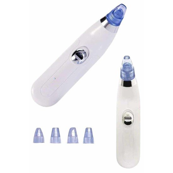 Siyah Nokta Temizleme Cihazı 4 Başlıklı Vakumlu Pilli Ölü Deri Arındırma