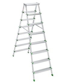 SM Saraylı 8+8 Çift Taraflı Alüminyum Merdiven