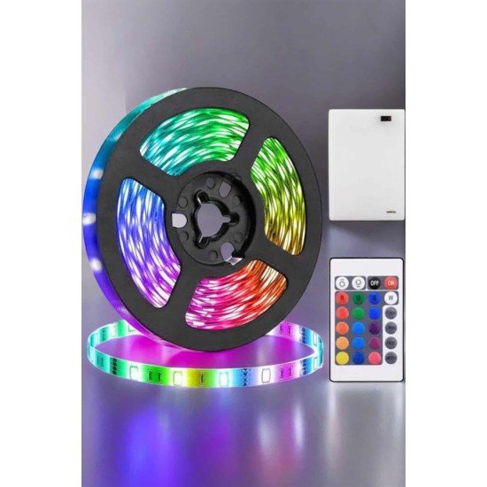 Smart Şerit Led TV Arkası Renkli Kumandalı 10 Metre