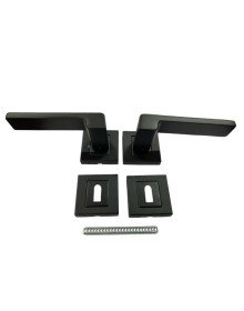 Sofuoğlu Rozet Anka Mat Siyah Oda Kapı Kolu