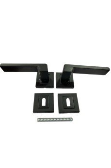 Sofuoğlu Rozet Anka Mat Siyah Oda Kapı Kolu