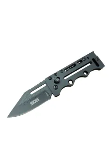 SOG AC77BK Siyah Yaprak Kamp Çakı 15 cm - Metal Sap, Kılıflı SOG AC77BK Siyah Yaprak Kamp Çakı 15 cm - Metal Sap, Kılıflı