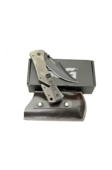 Sog Trident Çakı 21,5 cm Deri Kılıflı , Kemerlikli Sog Trident Çakı 21,5 cm Deri Kılıflı , Kemerlikli