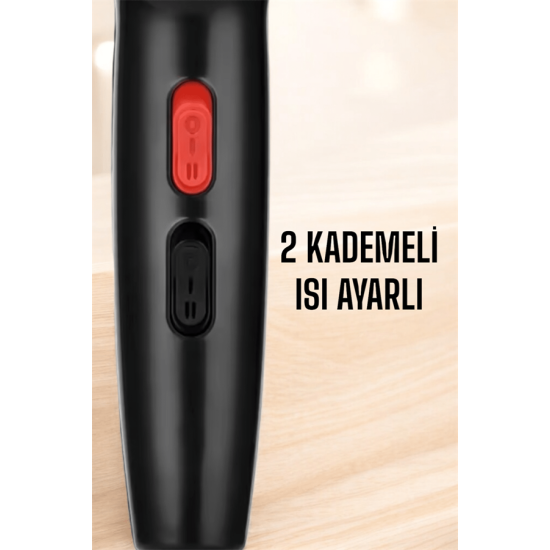 Soğuk ve Sıcak Üfleme Özellikli AC Motorlu Saç Kurutma Makinesi