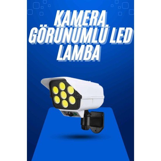 Solar Bahçe Aydınlatması Hareket Sensörlü Uzaktan Kumandalı Kamera Görünümlü Solar Bahçe Aydınlatması Hareket Sensörlü Uzaktan Kumandalı Kamera Görünümlü