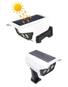 Solar Bahçe Lambası Uzaktan Kumandalı Kamera Görünümlü Hareket Sensörlü