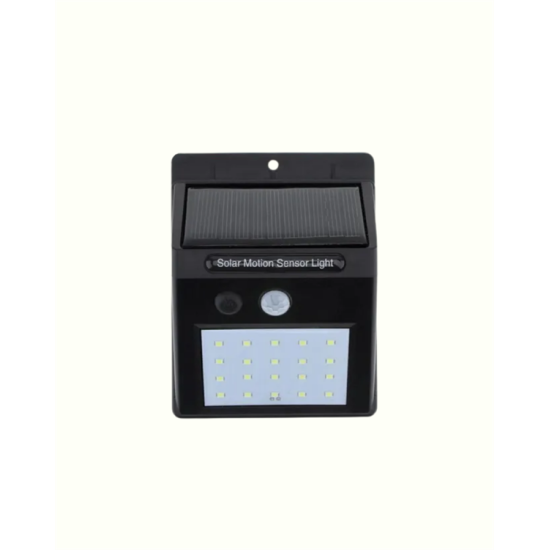 Solar Enerjili 20 LED Duvar Lambası | Hareket Sensörlü, Su Geçirmez, Kablo Gerektirmez