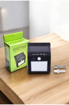 Solar Güneş Enerji Panelli Sensörlü Lamba Enerji Tasarruflu