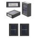 Solar Güneş Enerjili Çift Taraflı Duvar Lambası Çift Taraflı Duvar Lamba Güneş Enerjili
