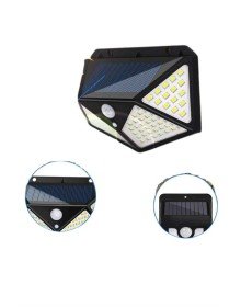 Solar Sensörlü Duvar Lambası Bahçe Lambaso Parlak Beyaz Işık Suya Dayanıklı