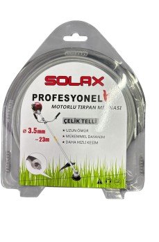 Solax Çelik Telli Tırpan Misinası 3,5 mm 23 Metre
