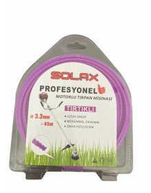Solax Tırtıklı Tırpan Misinası 3,3 mm 45 Metre