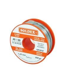 40-60 Lehim Teli 200 Gr 1.2 mm - Sn:40 / Pb:60