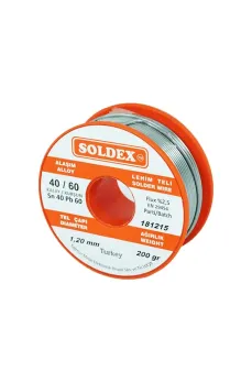 40-60 Lehim Teli 200 Gr 1.6 mm- Sn:40 / Pb:60