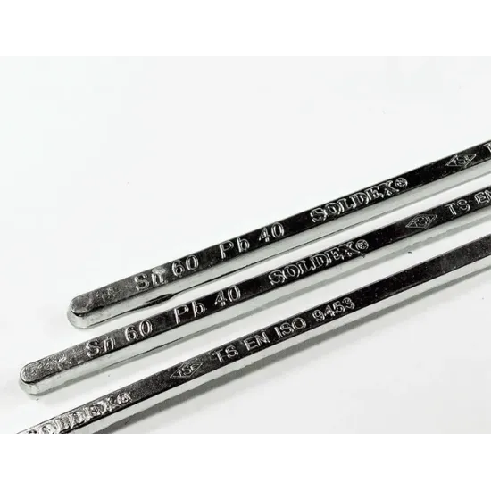 Çubuk Lehim 60-40, 1 kg, Sn:60 / Pb:40 Çubuk Lehim 60-40, 1 kg, Sn:60 / Pb:40