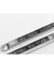 Çubuk Lehim 63-37 Vacusol 1000 gr - Sn:63 / Pb:37