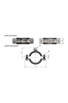 Somunlu Boru Kelepçesi 1'lik