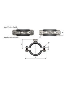 Somunlu Boru Kelepçesi 2'lik