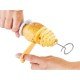 Spiral Patates Dilimleyici Aparat Çubukta Patates Cips Yapma Spiral Patates Dilimleyici Aparat Çubukta Patates Cips Yapma