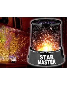 Projeksiyon Gece Lambası - Tavana Işık Yansıtan Led Işık