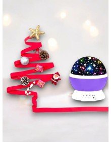 Dönen Renkli Gökyüzü Projektörlü Gece Lambası