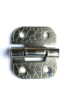 Stoplu Menteşe - 30x33mm, Nikel, 100 Adet