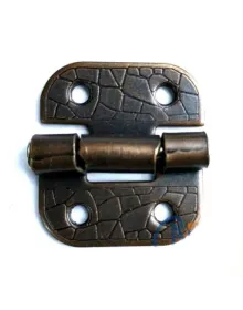 Stoplu Menteşe - 30x33mm, Oksit, 100 Adet