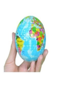 Stres Topu Dünya Haritalı - Battal Boy Stres Topu Dünya Haritalı - Battal Boy