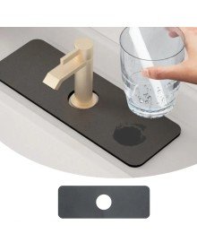 Su Emici Sihirli Mutfak Banyo Musluk Matı Lavabo Kenar Matı