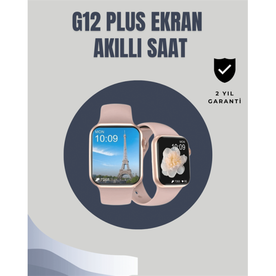 Su Geçirmez Akıllı Saat – 300 mAh Batarya, Sesli Arama, Uyku & Adım Takibi