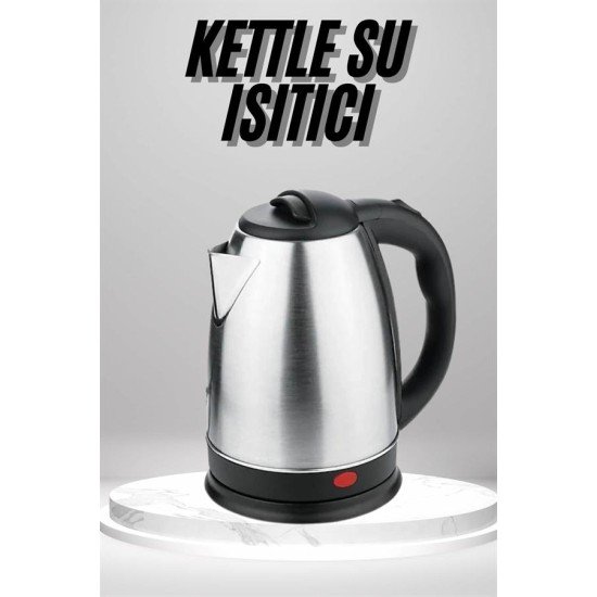 Su Isıtıcı 220 - 240 V Paslanmaz Çelik Kettle Uzun Ömürlü 2000 Watt
