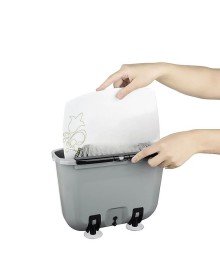 Su Tasarrufu Sağlayan Pratik Vantuzlu Bulaşık Yıkama Fırçası