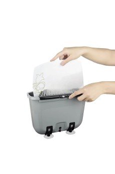 Su Tasarrufu Sağlayan Pratik Vantuzlu Bulaşık Yıkama Fırçası