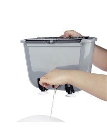 Su Tasarrufu Sağlayan Pratik Vantuzlu Bulaşık Yıkama Fırçası