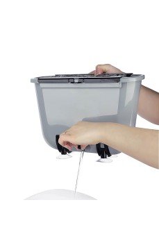 Su Tasarrufu Sağlayan Pratik Vantuzlu Bulaşık Yıkama Fırçası