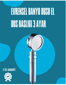 Su Tasarruflu ve Kolay Kurulumlu El Duş Başlığı – Yüksek Performans