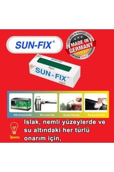 SUN FİX Aqua Kaynak Macunu 50 Gr